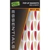 FOX Pop Up Maggots x 20 (10 red,10 white