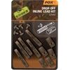 FOX Edges Camo Inline Lead Drop Off Kits x 5