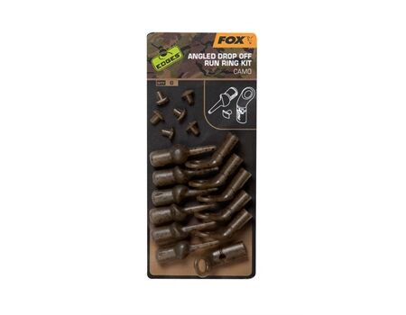 FOX Edges Camo Angled Drop off run rig kit x 6