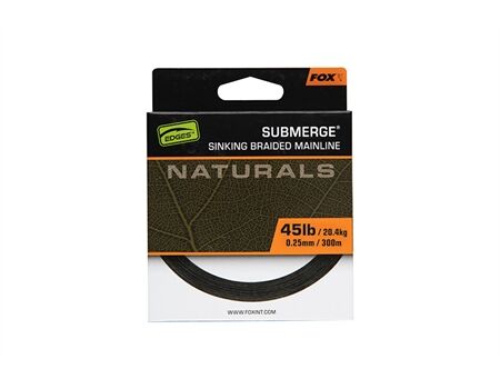 FOX Sub Nat Braid x 300m 0.25mm 45lb/20.4kg