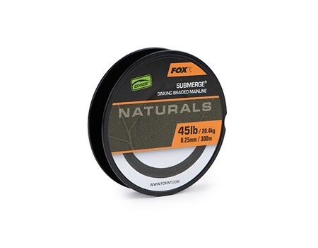 FOX Sub Nat Braid x 300m 0.25mm 45lb/20.4kg