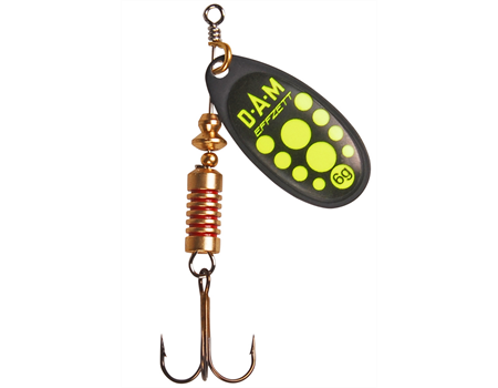 DAM EFFZETT SPINNER BLACK YELLOW