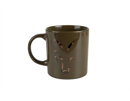FOX Green and Camo Head Ceramic Mug