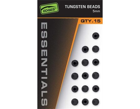 FOX Edges 5mm Tungsten Beads x 15