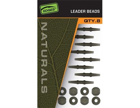 FOX Edges Naturals Leader Beads x 8