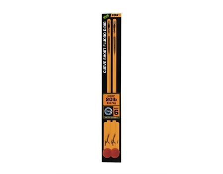 FOX Edges Curve Short Fluoro D-Rig 6 - 20lb Illusion x