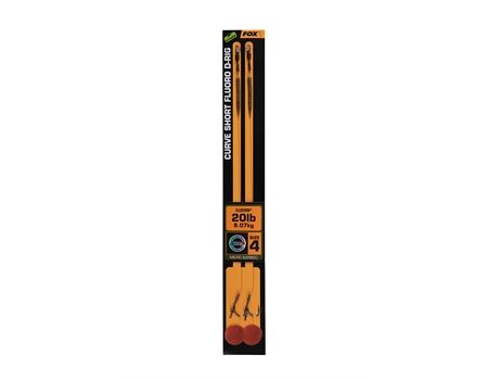 FOX Edges Curve Short Fluoro D-Rig 4 - 20lb Illusion x