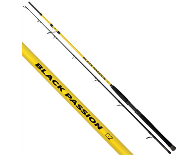 BLACK CAT Black Cat 2,40m Black Passion G2 Spin Wfg.: 50-200 BLACK CAT Black Cat 2,40m Black Passion G2 Spin Wfg.: 50-200