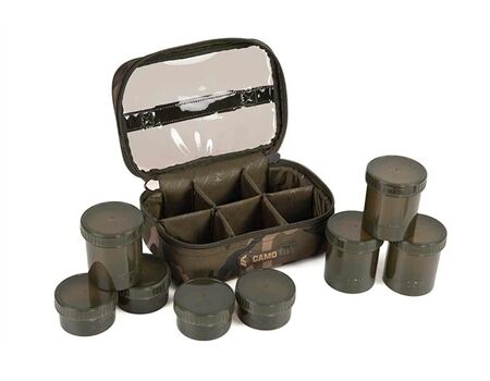 FOX Camolite 8 Pot Hookbait case