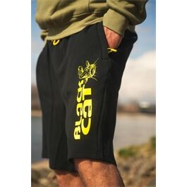 BLACK CAT Black Jogger Shorts