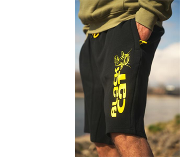 BLACK CAT Black Jogger Shorts