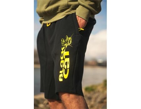 BLACK CAT Black Jogger Shorts
