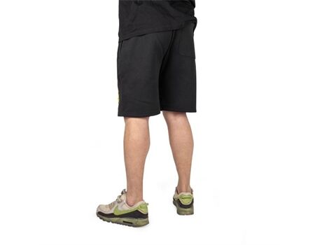 BLACK CAT Black Jogger Shorts