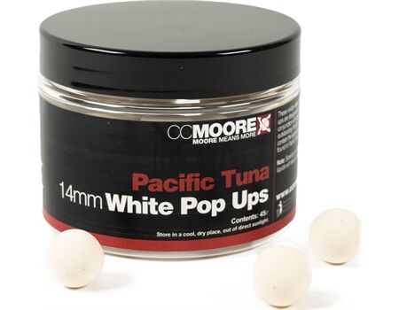 CCMoore Pacific Tuna White Pop Ups 14mm (45)