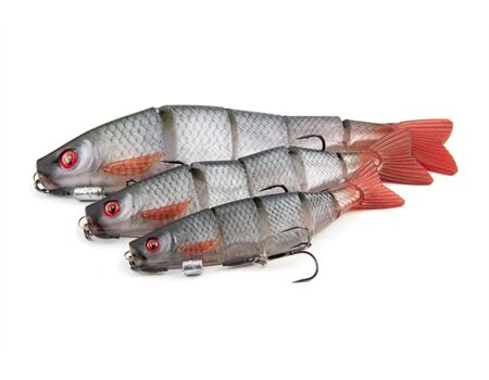 FOX RAGE Pro shad Jointed LOADED 14cm/5.5" Ultra Natural Ro