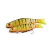 FOX RAGE Pro shad Jointed LOADED 14cm/5.5" UV Natural Perch