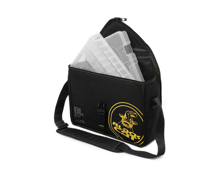 BLACK CAT BLCK Kunstködertasche