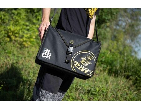 BLACK CAT BLCK Kunstködertasche