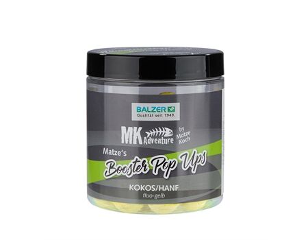 Balzer MK Booster Ball Pop Ups, 15 + 20mm Kokos/Hanf