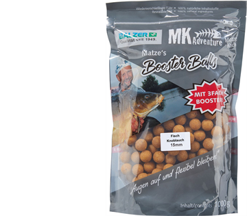 Balzer MK Booster Balls Stinktier Fisch-Knoblauch, weiß,