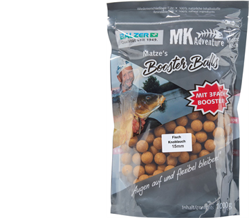 Balzer MK Booster Balls Stinktier Fisch-Knoblauch, weiß, Balzer MK Booster Balls Stinktier Fisch-Knoblauch, weiß,