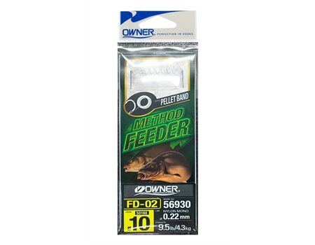 OWNER Method Feeder Gr. 10, Pelletband 0,22mm, 6Stck