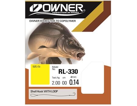 OWNER Karpfenhaken Gr.1 gold, RL330