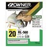 OWNER Stipp/Match Haken Gr. 18, RL560, Vorfachhaken
