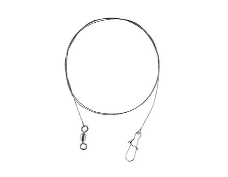 Balzer Tungsten Vorfach mit Wirbel, 35cm, 13kg