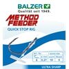 Balzer Method Feeder Rig mit Quick Stop, #8, 0,25mm Balzer Method Feeder Rig mit Quick Stop, #8, 0,25mm