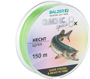Balzer 150m, Camtec Hecht 0,18mm, 7,5kg