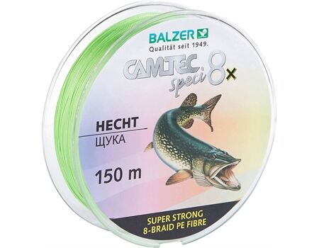 Balzer 150m, Camtec Hecht 0,18mm, 7,5kg
