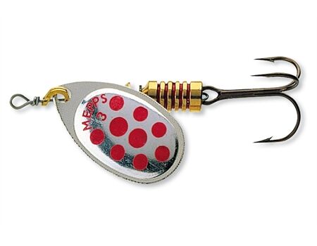 MEPPS Aglia silber m. roten Punkten Gr.1