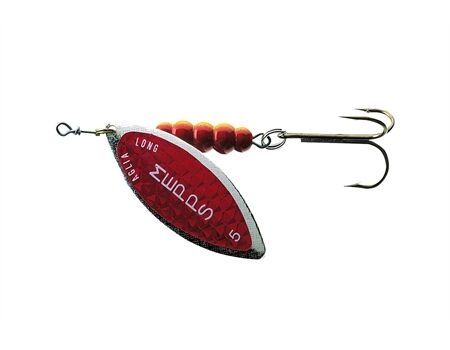 MEPPS Aglia Longue Redbo silber/rot Gr.3