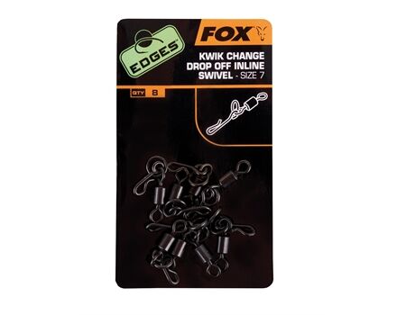 FOX Edges Kwik Change Inline Swivel Size 7 / 10 St.