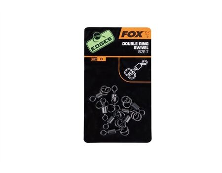 FOX Edges Double Ring Swivel Size 7, 8 St.