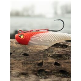 BLACK CAT Mad Flash Spin Tail 14cm Red Head