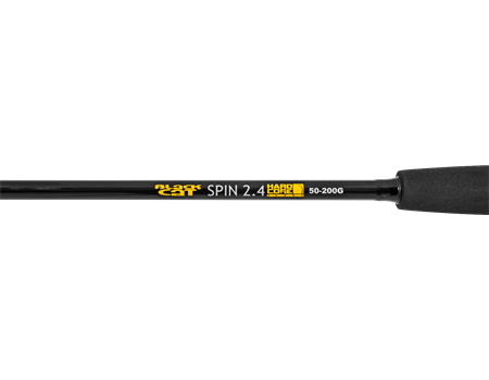 BLACK CAT Hard Core Combo Spin Rod, 2,40m | 20 bis 200g