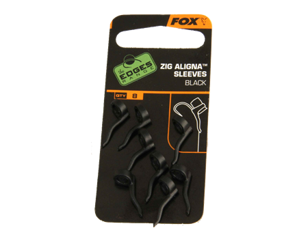 FOX Zig Aligna Sleeves 8 Stck. black