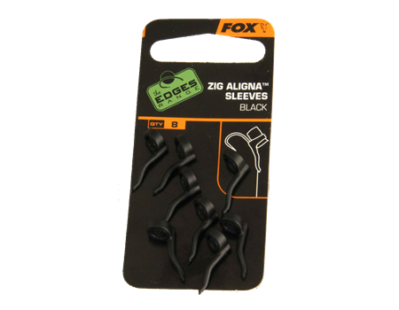 FOX Zig Aligna Sleeves 8 Stck. black