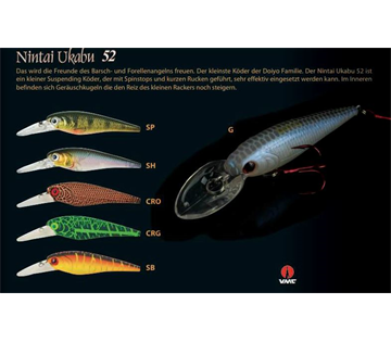 DOIYO CONCEPT Nintai Ukabu 52, Wobbler, schwebend