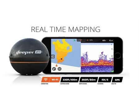 DEEPERSONAR Deeper Smart Sonar Pro + WIFI + GPS
