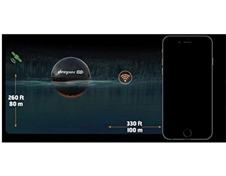 DEEPERSONAR Deeper Smart Sonar Pro + WIFI + GPS