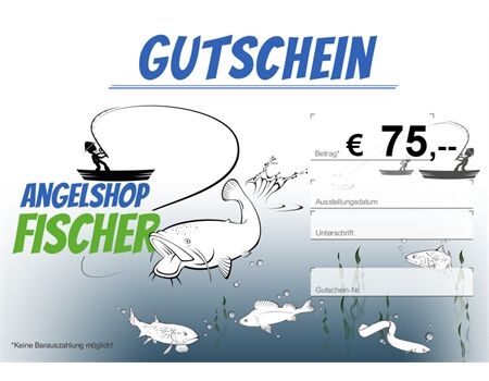  Gutschein 75,- Euro