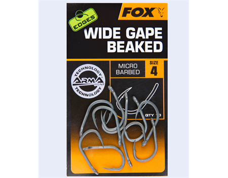 FOX Edges Armapoint Wide Gape Beaked size 8