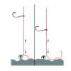 CORMORAN Drop Shot Bleistab 5g/ 4 St