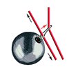 CORMORAN Drop Shot Bleistab 5g/ 4 St