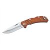 Herbertz Taschenmesser, rostfreier Stahl, Holzgriffschalen