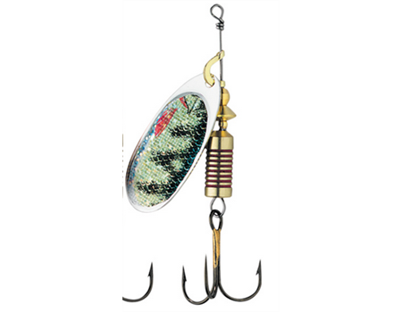 DAM EFFZETT SPINNER NATURE 3D BARSCH #4, 10 gr.